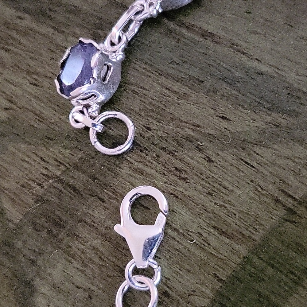 Raw Tanzanite Bracelet - Picture 3 of 7
